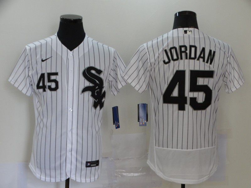 Men Chicago White Sox #45 Jordan White Elite Nike MLB Jerseys